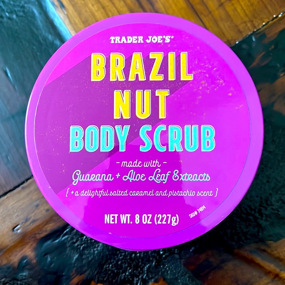 Limited edition Trader Joe’s Brazil Nut Body Scub!BRAND NEW!!!! Fully sealed
